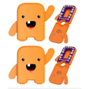Kit 2 Estojo Para Guardar Dente De Leite Porta Dentinhos - Angie Angelus(azul + laranja)