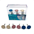 Kit De Polimento Dental Resina Composta Disco 14mm/6pçs