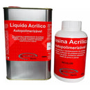 Resina Acrilica Autopolimerizavel 500ml + 225gr - Triunfo