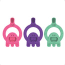 Dental Baby Mordedor Escovinha Com Cerdas 4+m Angie Cores(verde)