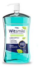 Enxaguante Bucal Witsmile Freshness Sabor Hortelâ - 1l - Fgm