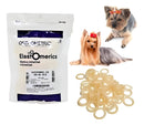 1000 Borrachinhas Para Laços Pet Shop Elástico 5/16 Odonto