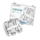 Kit Bráquetes Safira Iceram-p Roth 022 - Orthometric