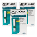 Kit 3x50 Accu-chek Active (150 Tiras Reagentes) Promoção(verde)