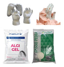 Kit Moldagem Alginato Maquira + Gesso Pedra Branco