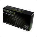 Luvas Descartáveis Antiderrapantes Supermax Cor Preto P(preto,p)