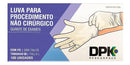 Luva Para Procedimento Não Cirúrgico Latex - Com Po M - Dpk