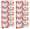 Kit 10 Caixas Luva Nitrílica P Antimicrobiana Medix - 1000un(azul-violeta,não,p,100)