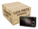 10 Caixas Luva Supermax Preta Cx1000 Nitrilo S/ Pó Tam P M G(preto,não,g,100)