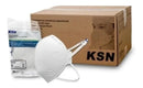 Máscara Hospitalar Ksn - Pff2 N95 Kit C/ 50 Und(branco)