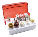 Kit Universal American Burrs C/19 Peças + Broqueiro