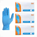 Kit 3 Caixas Luva Nitrilica Azul Sem Pó C/100 Un. - Medix(azul,pp)