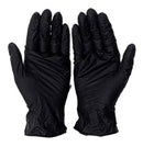 Luvas Descartáveis Antiderrapantes Supermax Luva Nitrílica Cor Preto Tamanho P De Nitrila X 100 Unidades