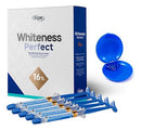 Kit Clareador Dental Uso Caseiro Whiteness Perfect 16% Fgm