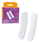Protetor Adesivo Gel Para Tendão De Aquiles - 1 Par Branco(branco)