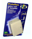 Protetor Eletrico 2 Tomadas Raio E Surtos Geral 127v - Pw 127