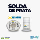 Solda De Prata Ourives Joias Kit Rolo 5 Mts + Fluxo + Frete