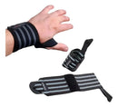 Protetor Elástico Para Punho Hidrolight Preto Com Cinza-Preto com Cinza,Largo(Preto com Cinza,Largo)