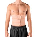 Faixa Elástica Abdominal Torácica Bege 3 Paineis - Hidrolight