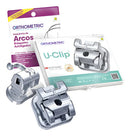 Braquete Autoligado U-clip + 1 Sequencia De Fios + 4 Tubos