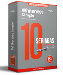 Clareador Whiteness Simple 16% Com 10 Seringas - FGM